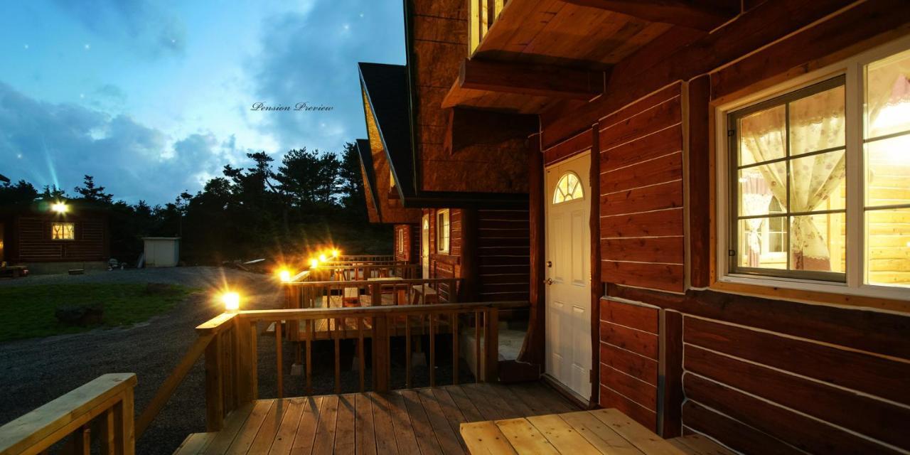 Jeju Joa Log Pension Сеогвипо Екстериор снимка